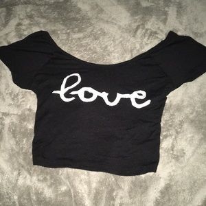 Back Criss Cross Crop Top